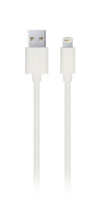 URGE Basics Data Cable for Apple - Retail Packaging - White/Off White
