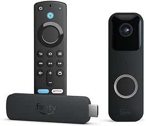 Amazon Fire TV Stick 4K bundle with Blink Video Doorbell