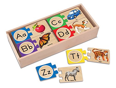 Melissa & Doug Self-Correcting Letter Puzzles