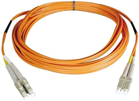 Tripp Lite Duplex Multimode 50/125 Fiber Patch Cable (LC/LC), 10M (33-ft.)(N520-10M)