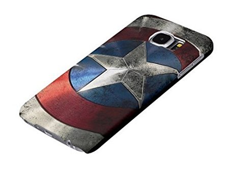 Samsung Galaxy S6 Case Captain America pattern design for fans