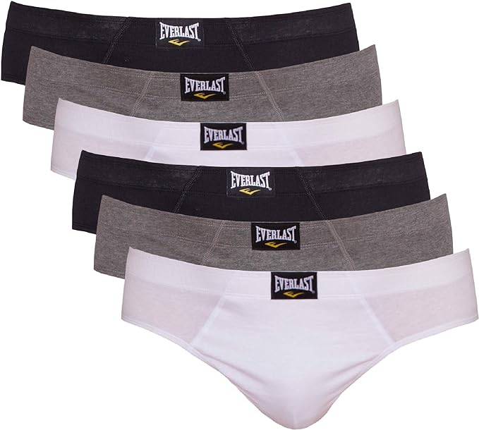 Everlast Briefs, Active fit and soft waistband, Stretch Fabric, 6 PK