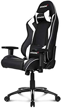 AKRacing Core Series SX Gaming Chair with High Backrest, Recliner, Swivel, Tilt, Rocker and Seat Height Adjustment Mechanisms with 5/10 Warranty - White