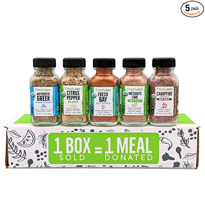 FreshJax Organic Spices Grilled Chicken Seasonings Gift Set