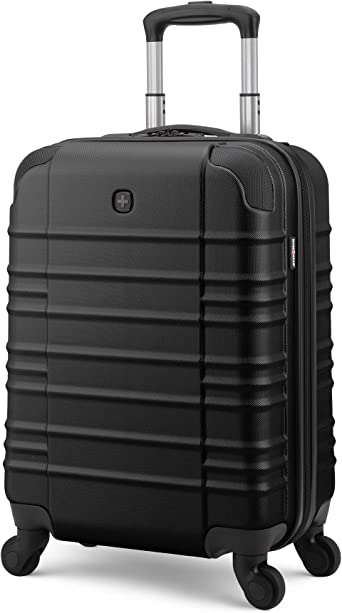 SwissGear Unisex-Adult SWISSGEAR Carry-On Hardside Luggage Luggage- Carry-On Luggage