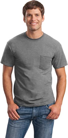 Gildan Adult Ultra Cotton T-Shirt with Pocket, Style G2300, 2-Pack