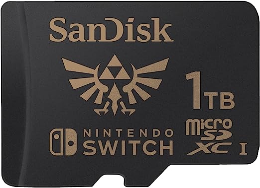 SanDisk 1TB microSDXC Card Licensed for Nintendo Switch - SDSQXAO-1T00-GN6ZN