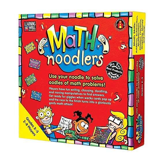 Edupress Math Noodlers Game, Grades 2-3 (EP62350)