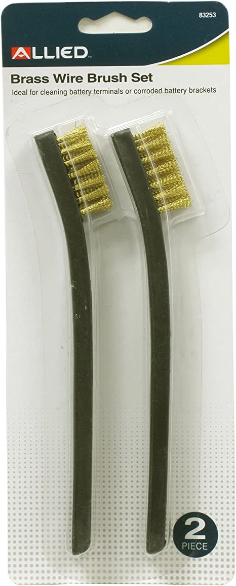 Allied Tools 2-Piece Brass Wire Brush Set