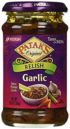 Patak's Pickle, Garlic, 10 Ounce-SET OF 3