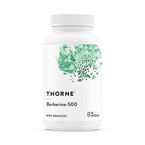 Thorne Research - Berberine-500 - Botanical Compound To Support Blood Sugar Metabolism - 60 Capsules