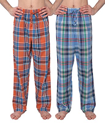 Mens Lightweight Lounge Pajama (Summer) Pants 1 or 2 Pack