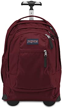 JanSport Driver 8 Rolling Backpack - Wheeled Travel Bag with 15-Inch Laptop Sleeve