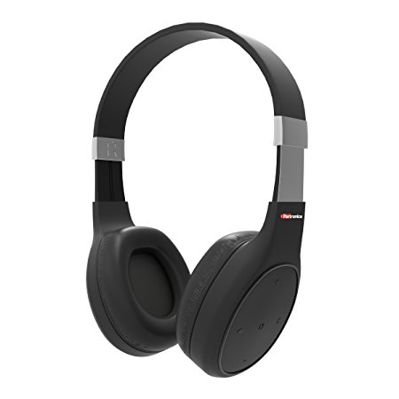 Portronics POR-762 Muffs Plus Wireless Bluetooth Headphone With AUX Port ( Black)