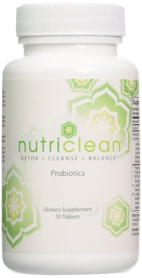 NutriClean Probiotics 30 Tablets