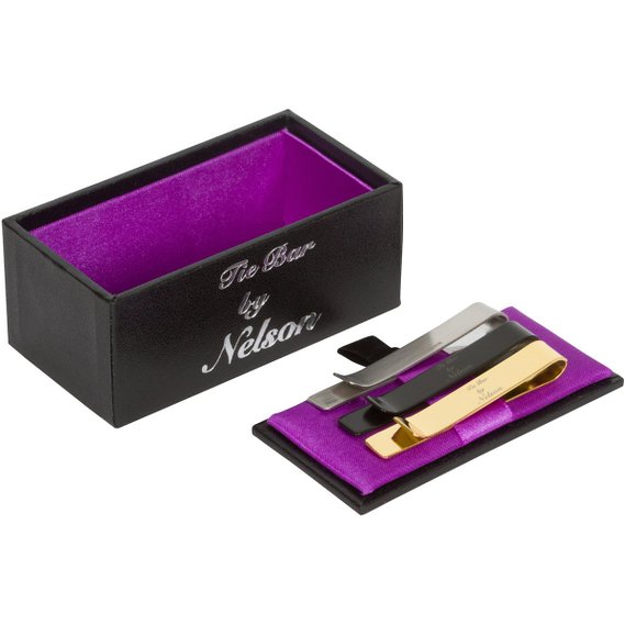 Deluxe Tie Bar Clip Triple Musketeer Bundle - w/ Matte, Gold and Black (3Pack) EXCLUSIVE Hold Tech (TM)- *FREE* Fashion Bible Bonus to 10X your style in 10 Minutes.