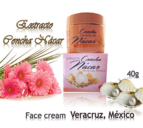 1 Jar Concha Extract Nacar HECHA En Veracruz, Mexico Mother of Pearl
