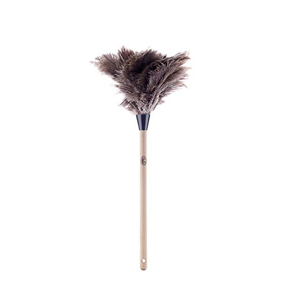 Fuller Brush Ostrich Feather Duster – Soft & Gentle on Delicate Surfaces – Scratch-Free