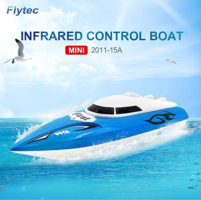 KOLAMAMA RC Boat, Remote Control Boat for Kids&Adults,2.4Ghz 4CH Electric Racing Boat for Pools and Lakes,Kids Boat Toy