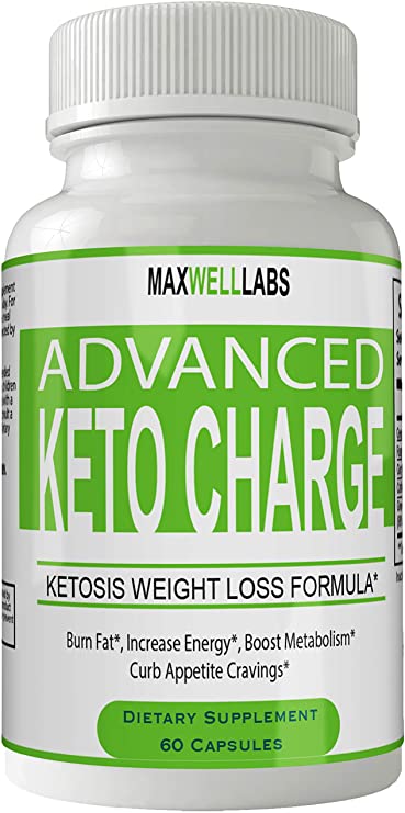 Keto Charge Advanced Weight Loss Plus Pills Keto Diet Capsules, Advanced Thermal Ketogenic Weight Loss Formula