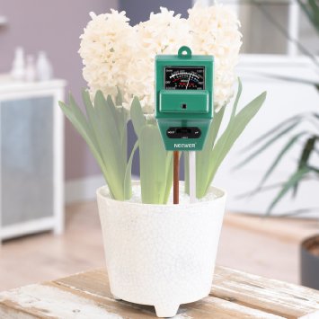 Neewer 3in1 Plant Flowers Soil Tester Moisture Light PH Meter