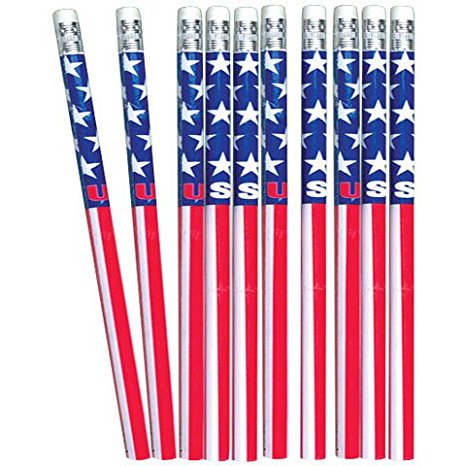 Patriotic Pencils (12 Count)