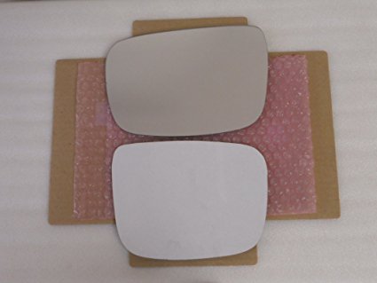 New Replacement Mirror Glass with FULL SIZE ADHESIVE for Volvo XC60 Driver Side View Left LH