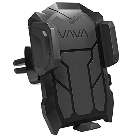 VAVA Car Phone Mount, Phone Holder for Car Air Vent With One Hand Operation for iPhone 7 Plus 8 Plus X Samsung Galaxy S8 S7 S6 and More