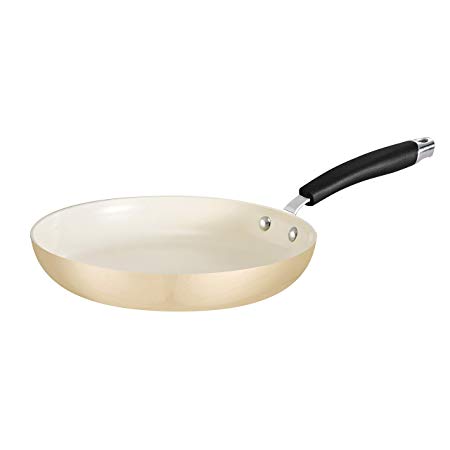 Tramontina 80110/068DS Style Ceramica Fry Pan, 12-inch, Metallic Sand, Made in Italy
