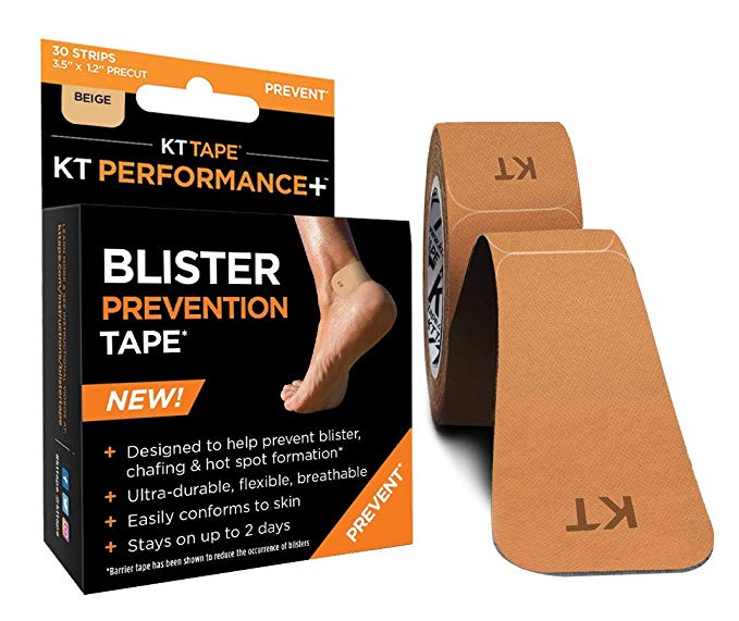 KT Tape KT Performance  Blister Prevention Tape, Designed for Athletes, Breathable, Durable, Conforming, Precut 3.5 Inch Strips