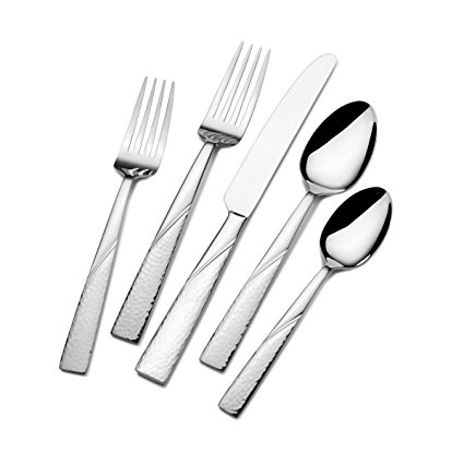 International Silver Loring 51-Piece Stainless Steel Flatware Set, Service for 8