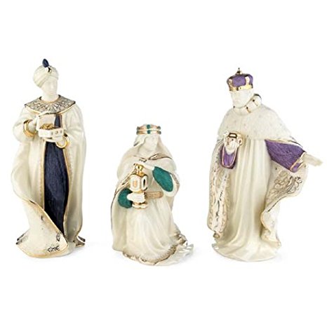 Lenox First Blessing Nativity The Three Kings, Set of 3