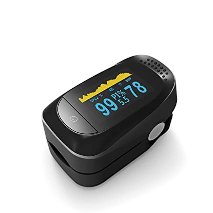 2018 New Fingertip Pulse Oximeter,Leegoal OLED SPO2 PR PI% 8 Hour Data Recorder Analysis Beep Alarm Heart Rate Monitor FDA CE