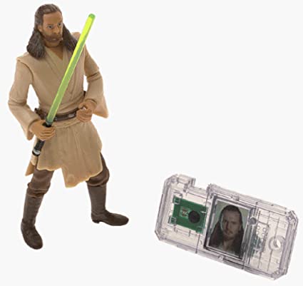 Star Wars Episode I: The Phantom Menace, Qui-Gon Jinn (Jedi Duel) Action Figure, 3.75 Inches