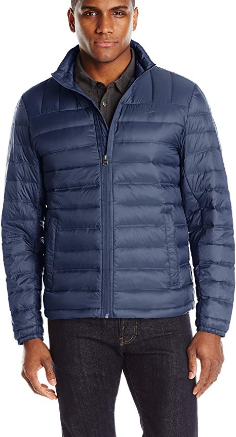 Dockers Men's Packable Pillow Down Jacket