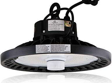 Motion Sensor -21,750 Lumen Titan III Series LED High Bay Light - 150 Watt LED Warehouse High Bay Lighting UFO LED Light - Ultra Efficient 145 lumens to watt - 5000K - WITH Motion Sensor - DLC Premium