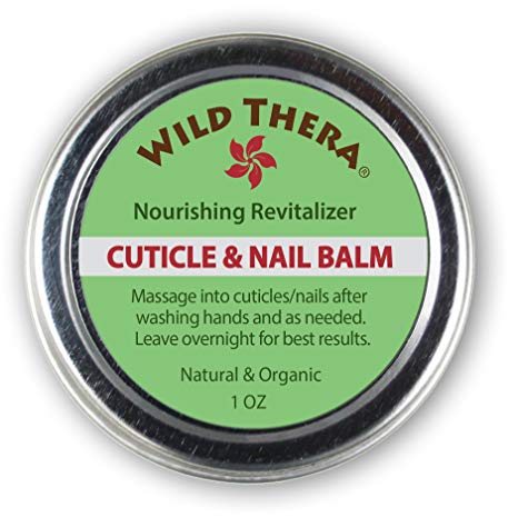 Best Herbal Cuticle Balm. Natural Cuticle Oil Heals Cracked and Rigid Cuticles. Cuticle Cream with Vitamin E, Olive & Coconut Oil, Cocoa Butter and Essential Oils.