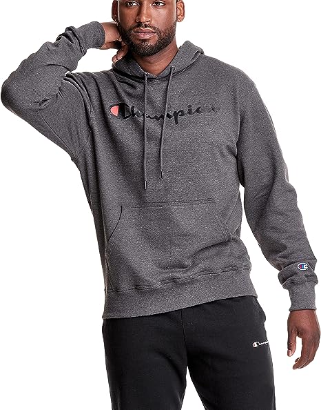 Champion Men's Hoodie, Powerblend, Fleece, Comfortable Sweatshirt for Men (Reg. or Big & Tall)