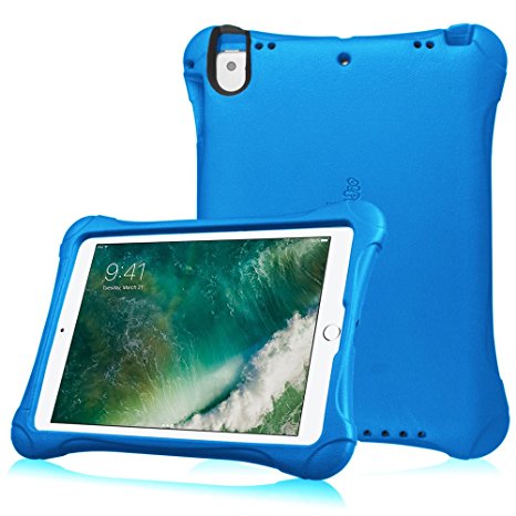 Fintie Case for Apple New iPad 2017 9.7" / iPad Pro 9.7 / iPad Air 2 / iPad Air - Light Weight Shock Proof Impact Resistant Bumper Kids Friendly Protective Cover, Blue