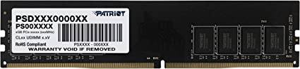 Patriot Signature Line Series DDR4 32GB (1 x 3G2B) 2666MHz UDIMM Single