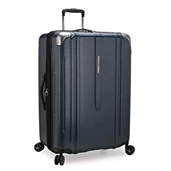 New London II Hardside Expandable Spinner Luggage with Corner Guards,