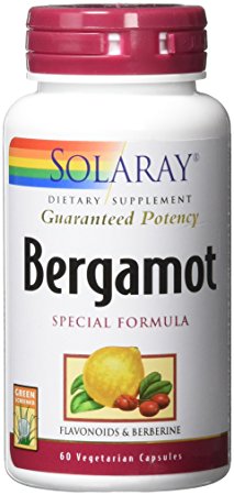 Solaray Bergamot Special Formula Fruit Extract 500 mg VCapsules, 60 Count