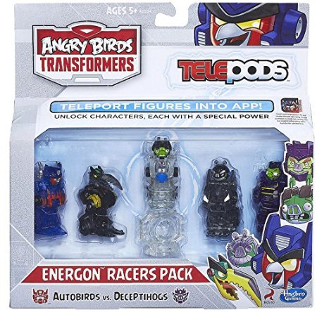 Angry Birds Transformers Telepods Figure Pack Energon Racers Pack