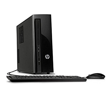 HP 450 Slimline Desktop (Intel Celeron J1800 Dual Core 2.41GHz, 4 GB RAM, 500 GB HDD, DVDRW, Intel HD Graphics)