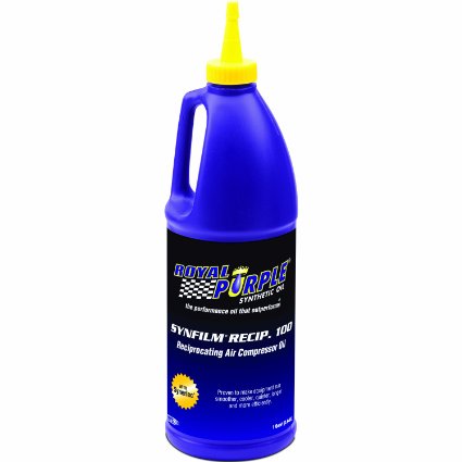 Royal Purple 01513 Synfilm Recip 100 High Performance Synthetic Air Compressor Lubricant - 1 qt