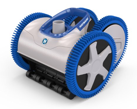Hayward PHS41CST Aquanaut 400 Suction Drive 4-Wheel Pool Cleaner with 40 Feet Hose Kit Gray and Blue