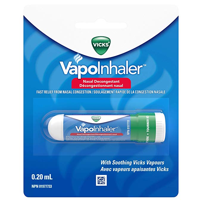 Vicks Vapoinhaler Nasal Decongestant  0.2Ml- Packaging May Vary