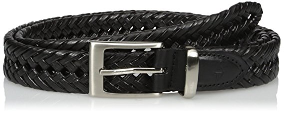 Dockers Men's 1 1/4 in. Laced Braid Metal Logo Belt