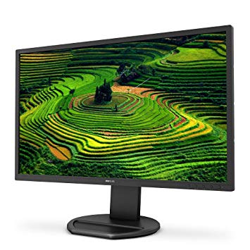 Philips 271B8QJEB 27”Class LED Monitor, IPS Panel, 1920 x 1080, 5ms, Adaptive Sync, VGA, DVI, HDMI, DP, HA, Spkr