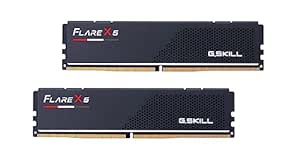 G.SKILL Flare X5 Series (AMD Expo) 32GB (2x16GB) DDR5 6000 Mhz CL30-38-38-96 1.35V Desktop Memory RAM - F5-6000J3038F16GX2-FX5